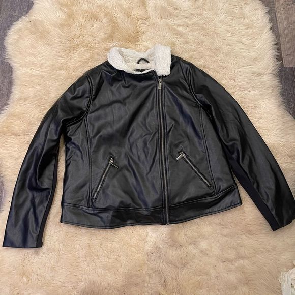 SHERPA Lined Moto Jacket - Picture 6 of 10